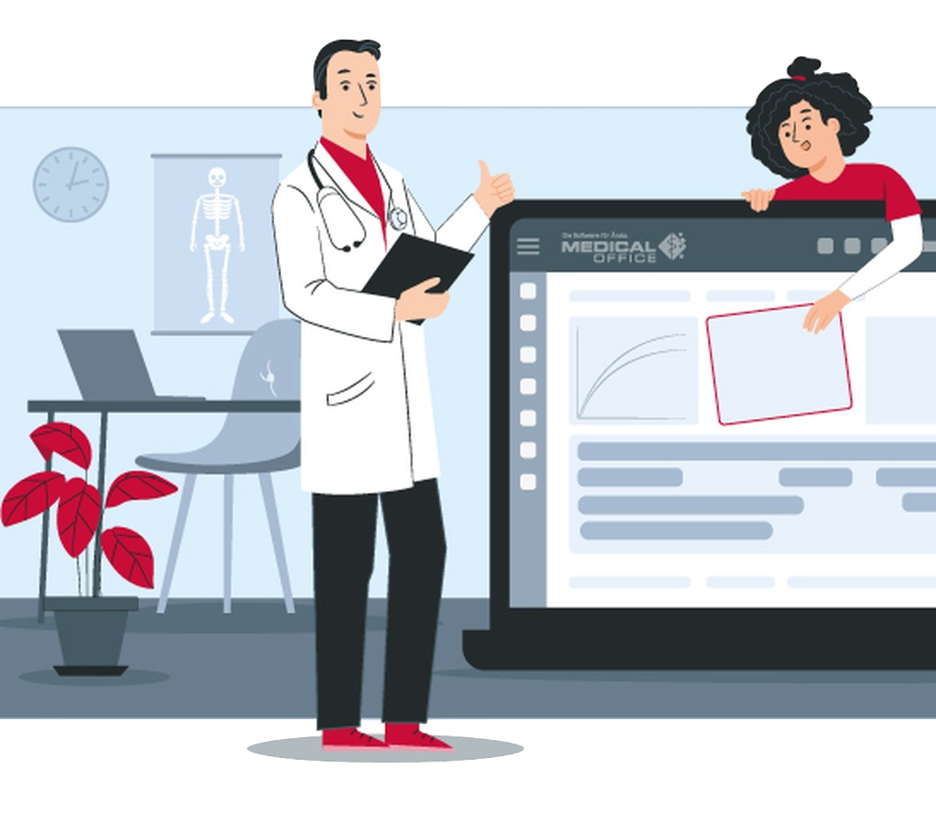 MEDICAL OFFICE, die Software für Ärzte, Praxis und MVZ